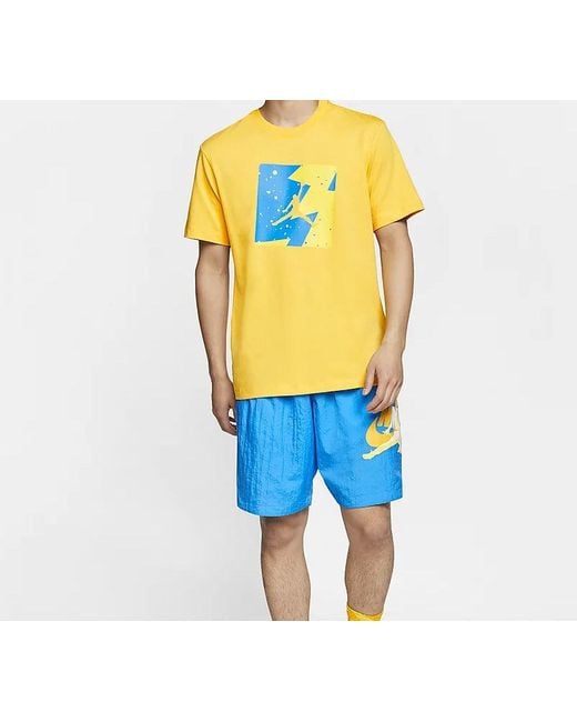 Nike Yellow As J Poolside Crew Amarillo for men