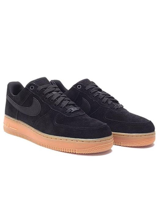 Nike Blue Air Force 1 07 Lv8 Suede Gum' for men
