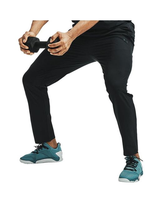 Under Armour Black Woven Trousers for men