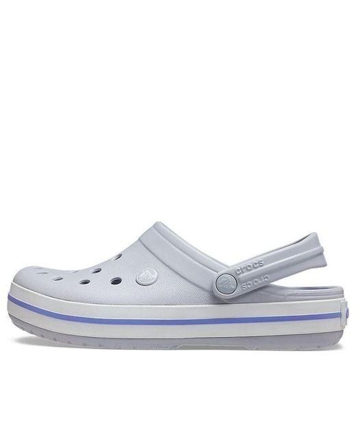 CROCSTM Blue Crocband Lightweight Wear-Resistant Sandals