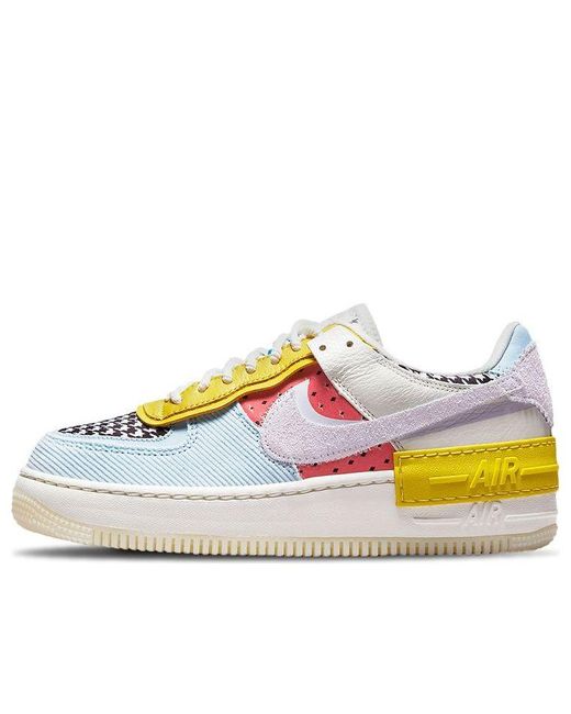 Encarnar residuo Dónde Nike Air Force 1 Shadow 'patchwork' in White | Lyst