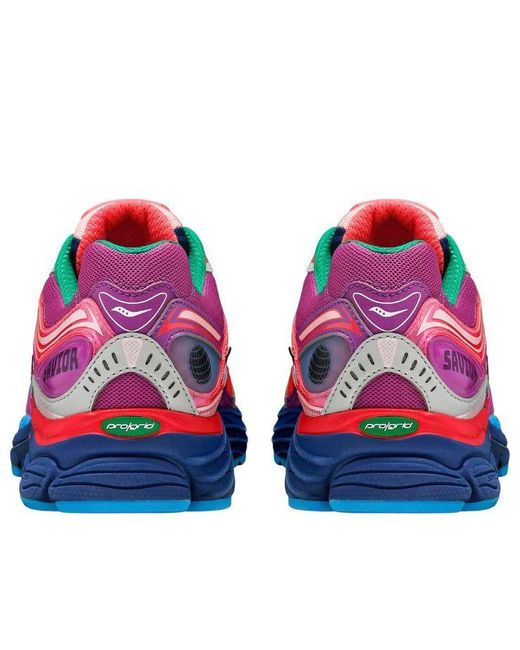 Saucony Red X Jae Tips Progrid Omni 9 'To Do List' for men