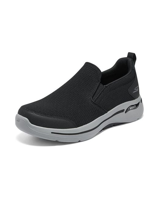 Skechers Black Go Walk Arch Fit-Conference '' for men