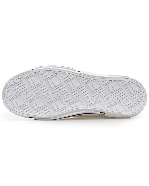 Fila White Fila Block Reform Canvas Sneakers for men