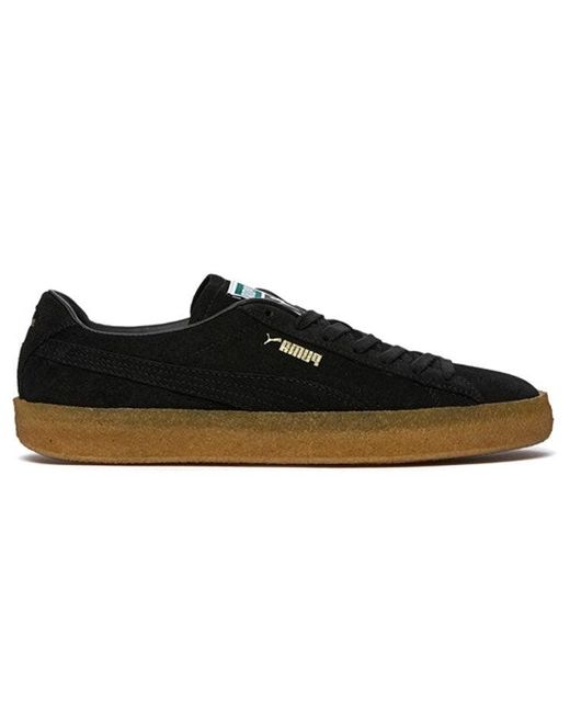 PUMA Black Suede Crepe for men
