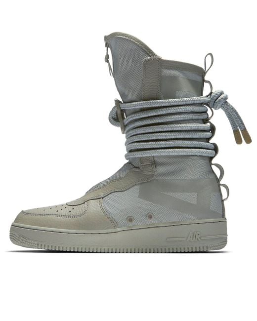 Nike Gray Sf Air Force 1 High 'Sage' for men