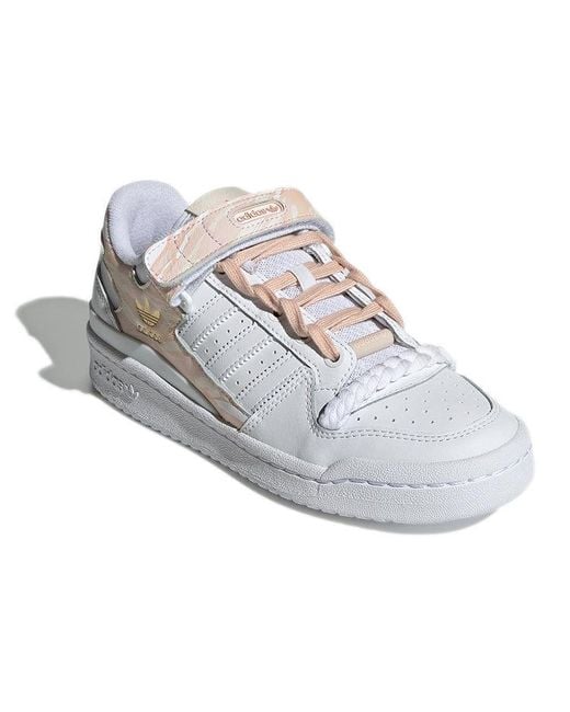 Adidas White (Wmns) Originals Forum Low Sneakers