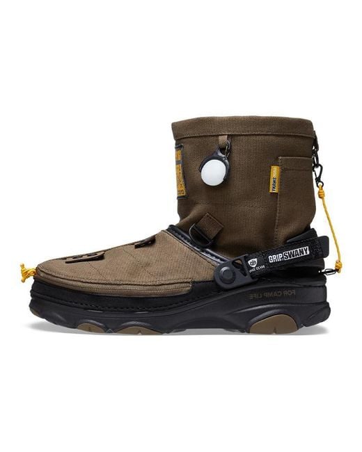 CROCSTM Brown Grip Swany X Atmos X All-Terrain Clog for men