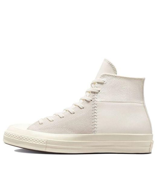 Converse White Chuck 70 Crafted Mixed Material High 'Egret' for men