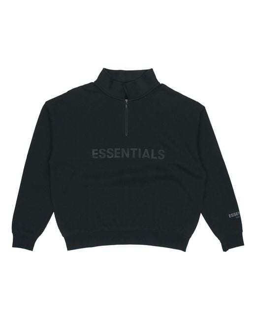 Fear Of God Blue Fw20 Half Zip Sweatshirt for men