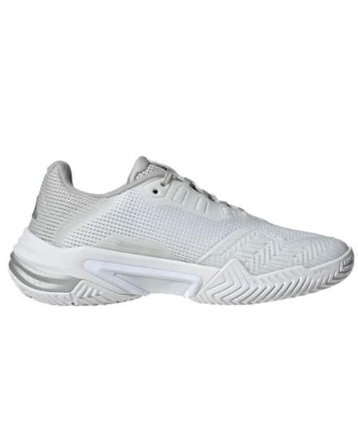 Adidas White (Wmns) Barricade 13