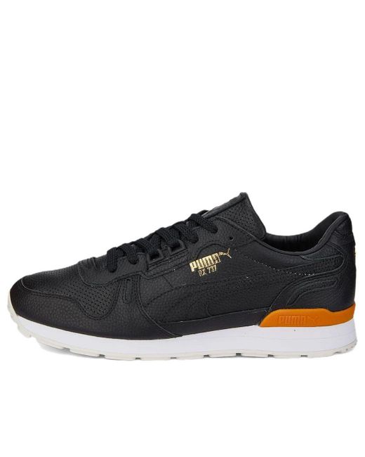 PUMA Black Rx 737 Premium Lace Up for men