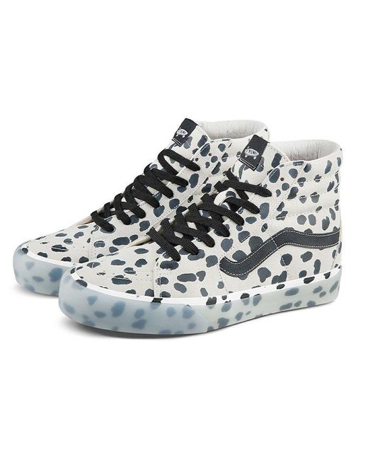 Vans Blue Sk8-Hi Vault Lx 'Dalmatian' for men