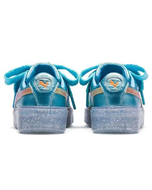 PUMA Blue (Wmns) Sophia Webster X Platform 'Glitter Princess'