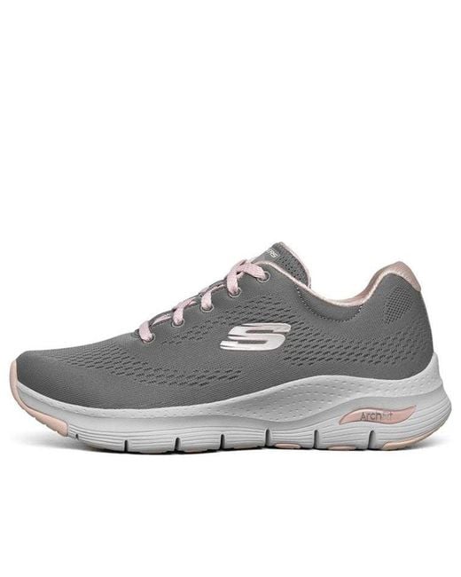 Skechers Gray (Wmns) Arch Fit Sports Shoes