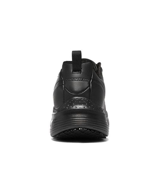 Skechers Black (Wmns) Arch Fit Slip Resistant Trickell 2.0