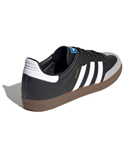 Adidas Black Samba Vegan Shoes for men