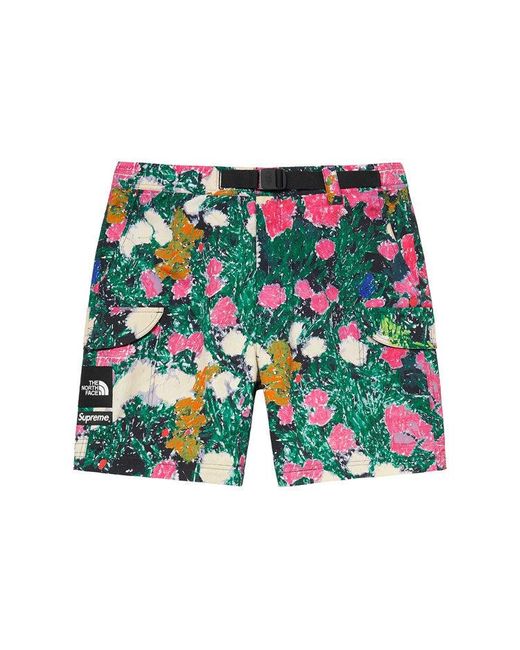 Supreme Green Ss22 Week 16 X The North Face Rekking Zip-Off Belted Pant for men