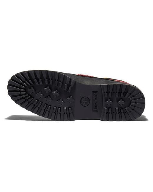 Timberland Black 3-Holes Boot Shoes X Clot for men
