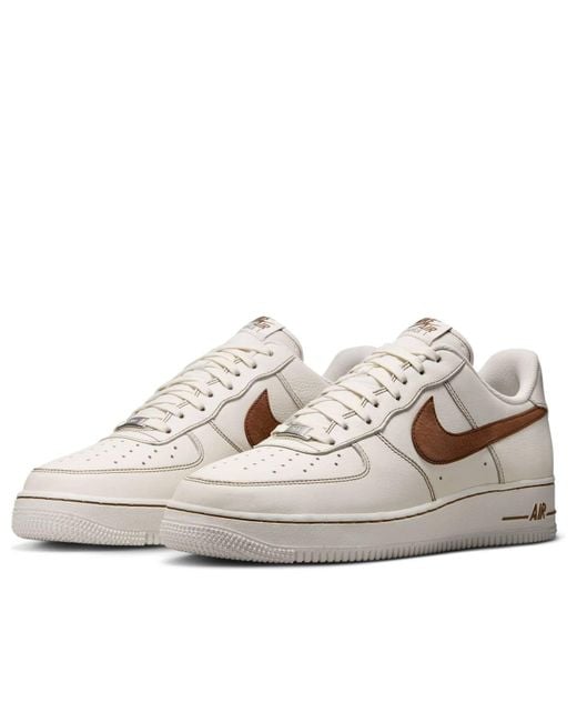 Nike White Air Force 1 '07 Lv8 'Ivory Saddle' for men