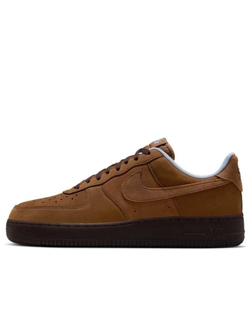 Nike Brown Air Force 1 Low 'Light British Tan' for men