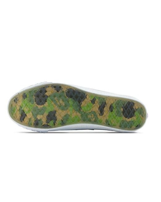 Vans Green X Bape Abc Lx Old Skool 'Multi Color Camo' for men
