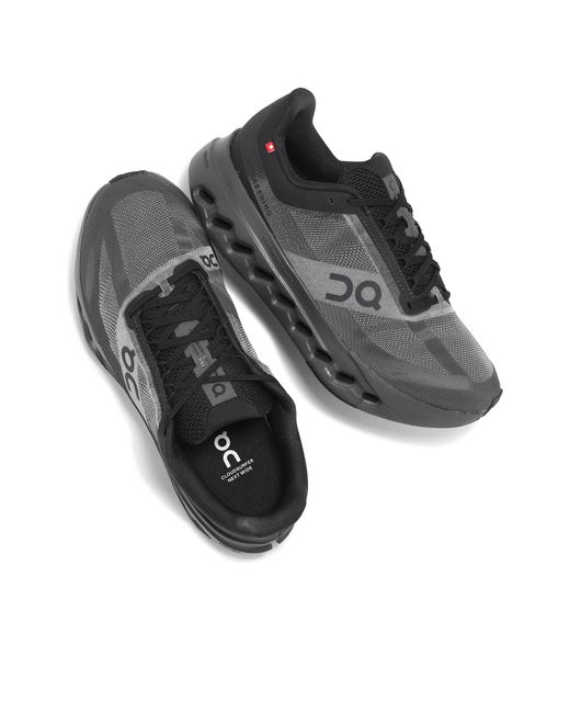 On Shoes Black Cloudsurfer Iron' for men