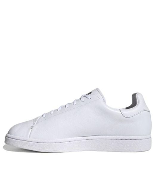 Adidas White Y-3 Yohji Court Shoes for men