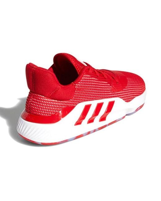 Adidas Red Pro Bounce 2019 Low for men