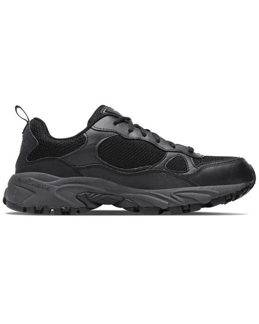 Skechers Black Stamina Running Shoes 'All' for men