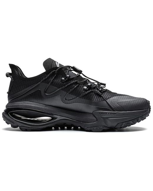 Li-ning Black Yijie Hiking Shoes for men