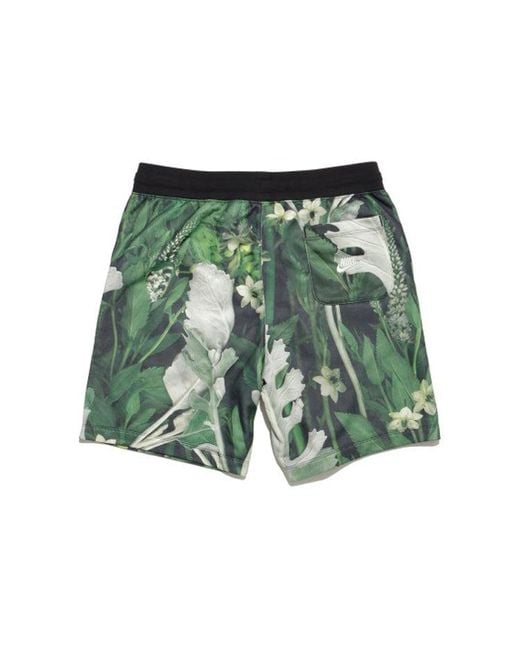 Nike Green Sportswear Jdi Floral Umni Short For for men