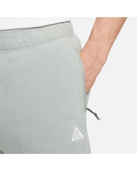 Nike Gray Acg Polartec "Wolf Tree" Pants 'Mica' for men