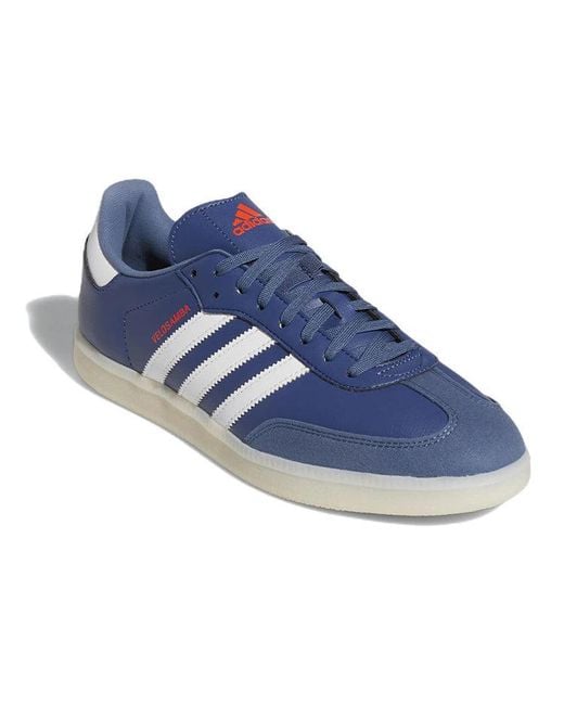 Adidas Blue Velosamba Vegan 'Wonder Steel' for men