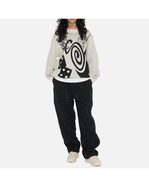 Nike Black X Stussy Joggers Asia Sizing for men
