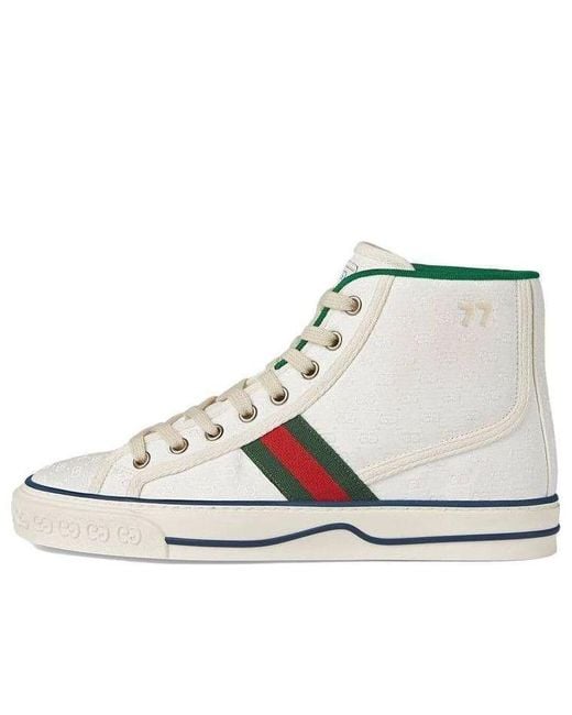 Gucci White (Wmns) Tennis 1977 High Mini Gg'