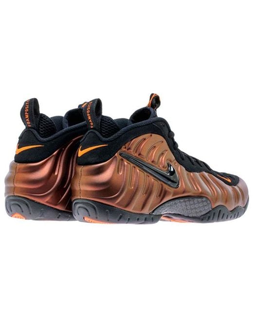 Nike Brown Air Foamposite Pro 'Hyper Crimson' for men