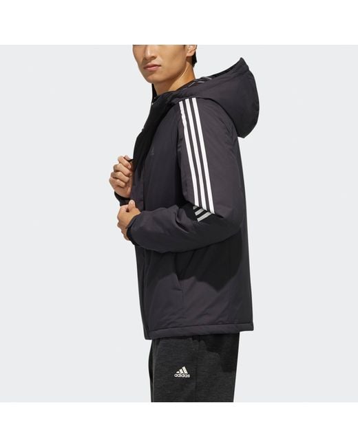 Adidas Blue 3St Down Jkt Outdoor Sports Down Jacket for men