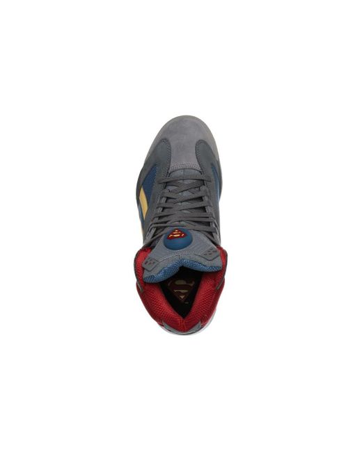 Reebok Blue Shaq Attaq X Dc Comics Of Steel' for men
