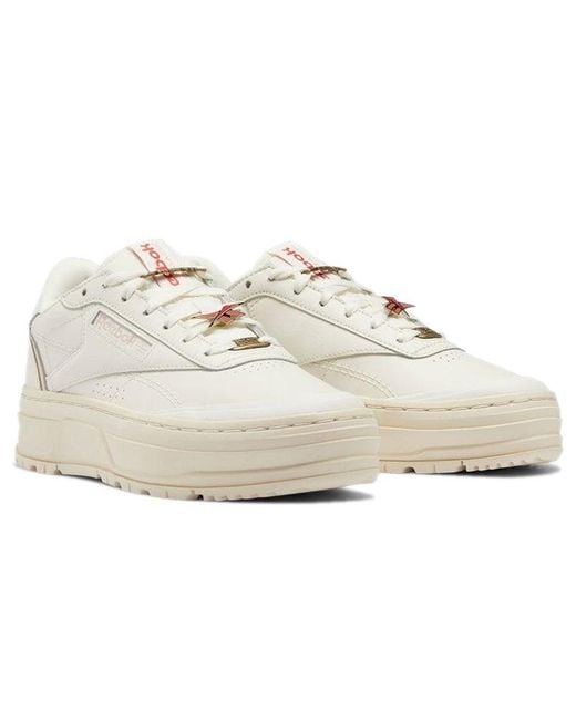 Reebok White (Wmns) Club C Double Geo 'Chalk Alabaster'