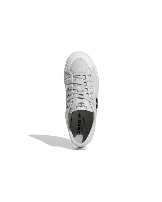 Adidas White (Wmns) Nizza Trefoil