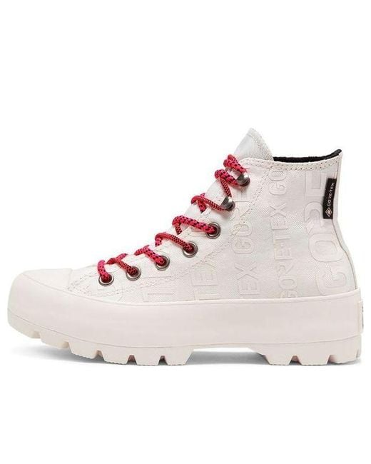 Converse White (Wmns) Chuck Taylor All Star Lugged Winter High Gtx 'Egret Prime'