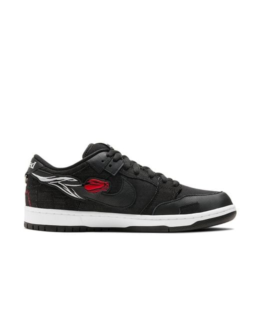 Nike Black X Wasted Youth Sb Dunk Low Denim' for men
