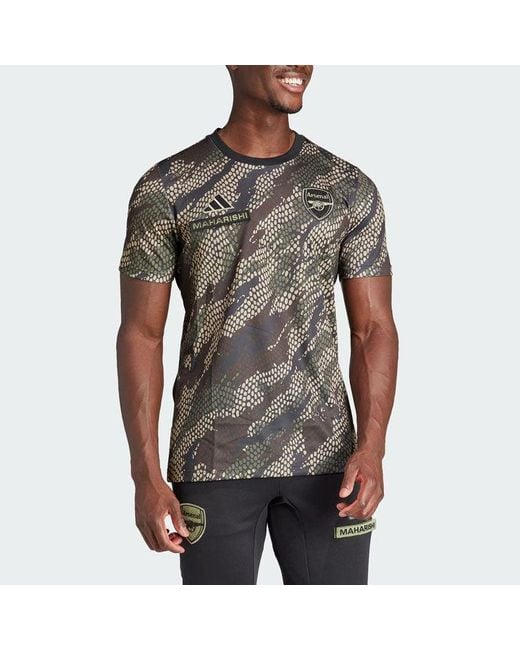 Adidas Gray X Maharishi Arsenal Jersey for men