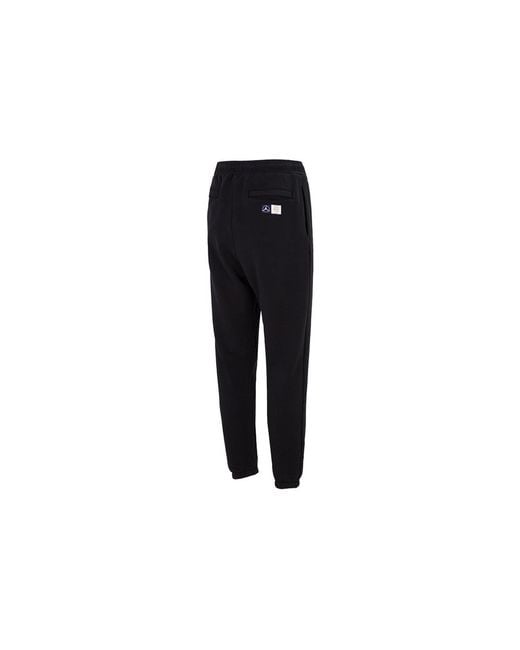Nike Black J Cny Pant New Year's Edition Logo Embroidered Knit Bundle Feet Sports Pants/Trousers/Joggers for men