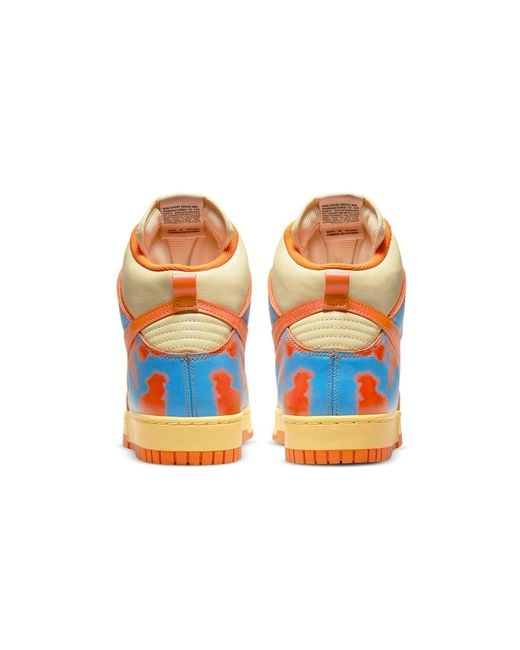 Nike Blue Dunk High 1985 Acid Wash' for men