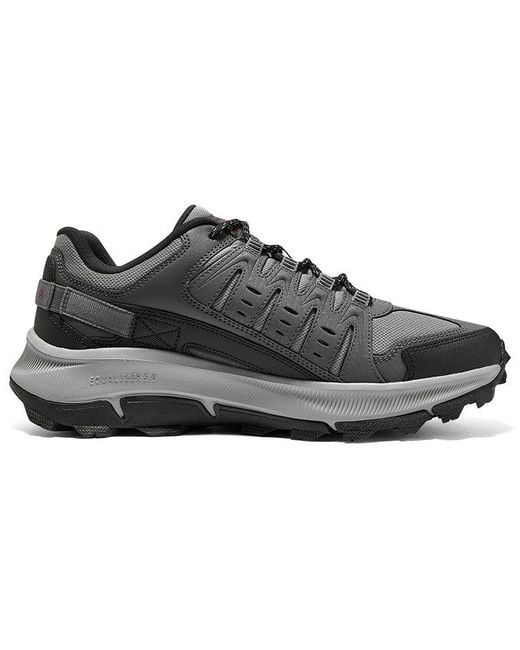 Skechers Black Relaxed Fit Equalizer 5.0 'Charcoal' for men