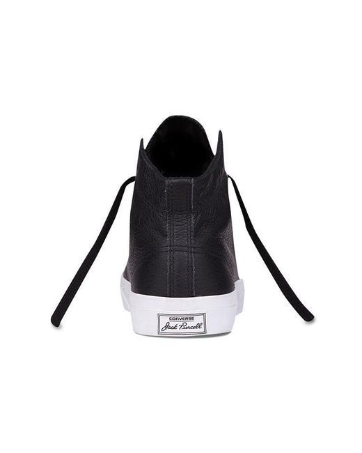 Converse Blue Jack Purcell Leather Mid Top -001 for men