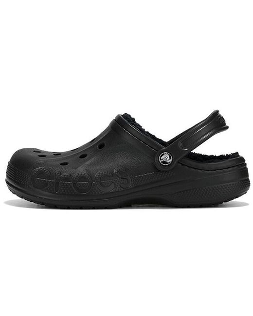 CROCSTM Black Baya Lined Clog for men