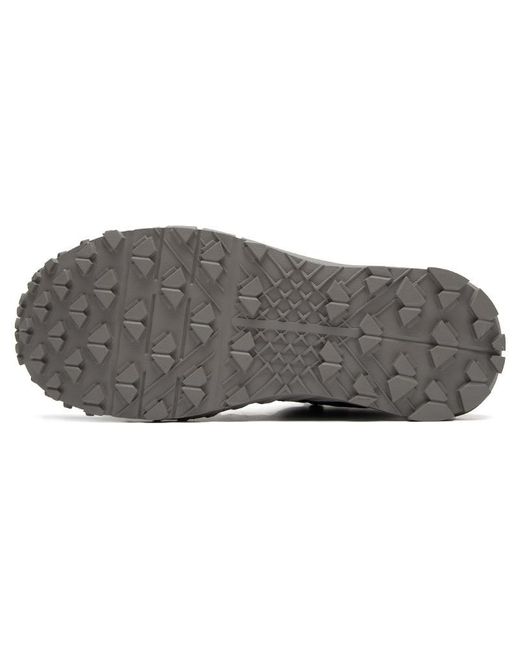 Under Armour Black Ua Micro G Valsetz Trek Mid Leather Waterproof Tactical Boots for men